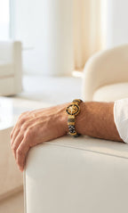 Cenova Bussola - Hakiki Deri Erkek Bileklik