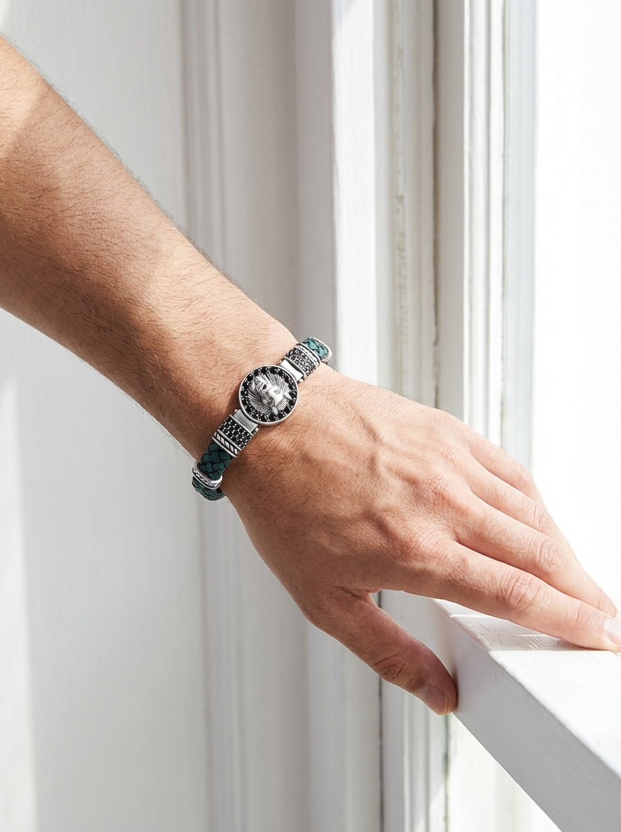 Milano Leone - Hakiki Deri Erkek Bileklik