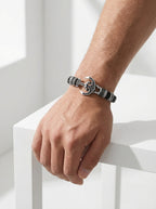 Venedik Ancora - İtalyan Deri Bileklik