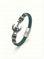 Venedik Ancora - Hakiki Deri Erkek Bileklik