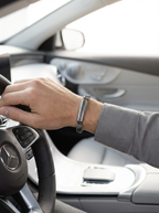 Floransa Striscia - Hakiki Deri Erkek Bileklik