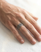 Link - Zincir Figürlü Erkek Yüzük