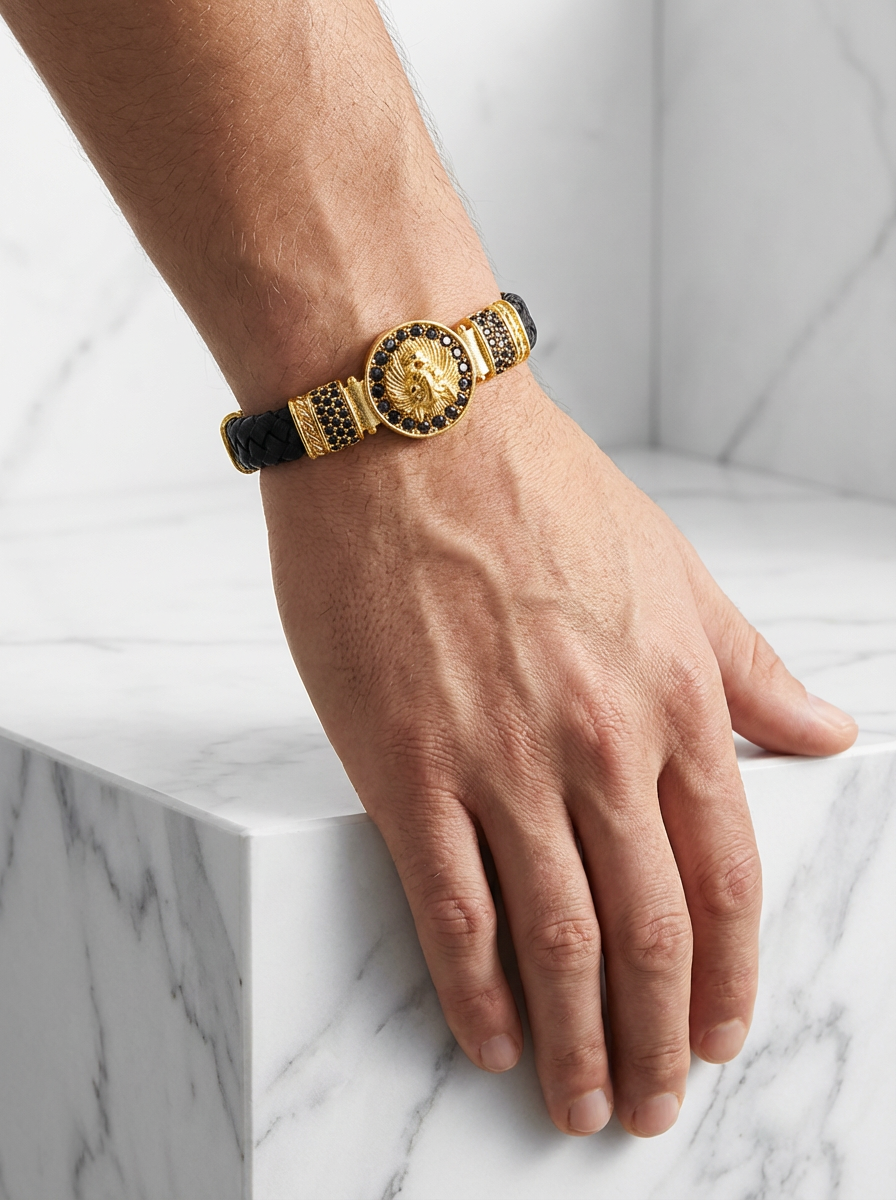 Milano Leone - Hakiki Deri Erkek Bileklik