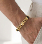 Roma Stella - Hakiki Deri Erkek Bileklik