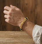 Roma Stella - Hakiki Deri Erkek Bileklik