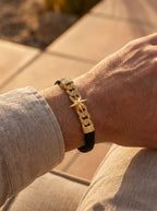 Roma Stella - Hakiki Deri Erkek Bileklik