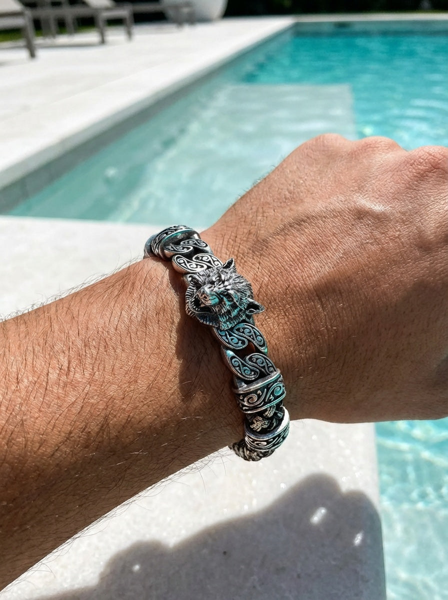 Verona Lupo - Hakiki Deri Erkek Bileklik