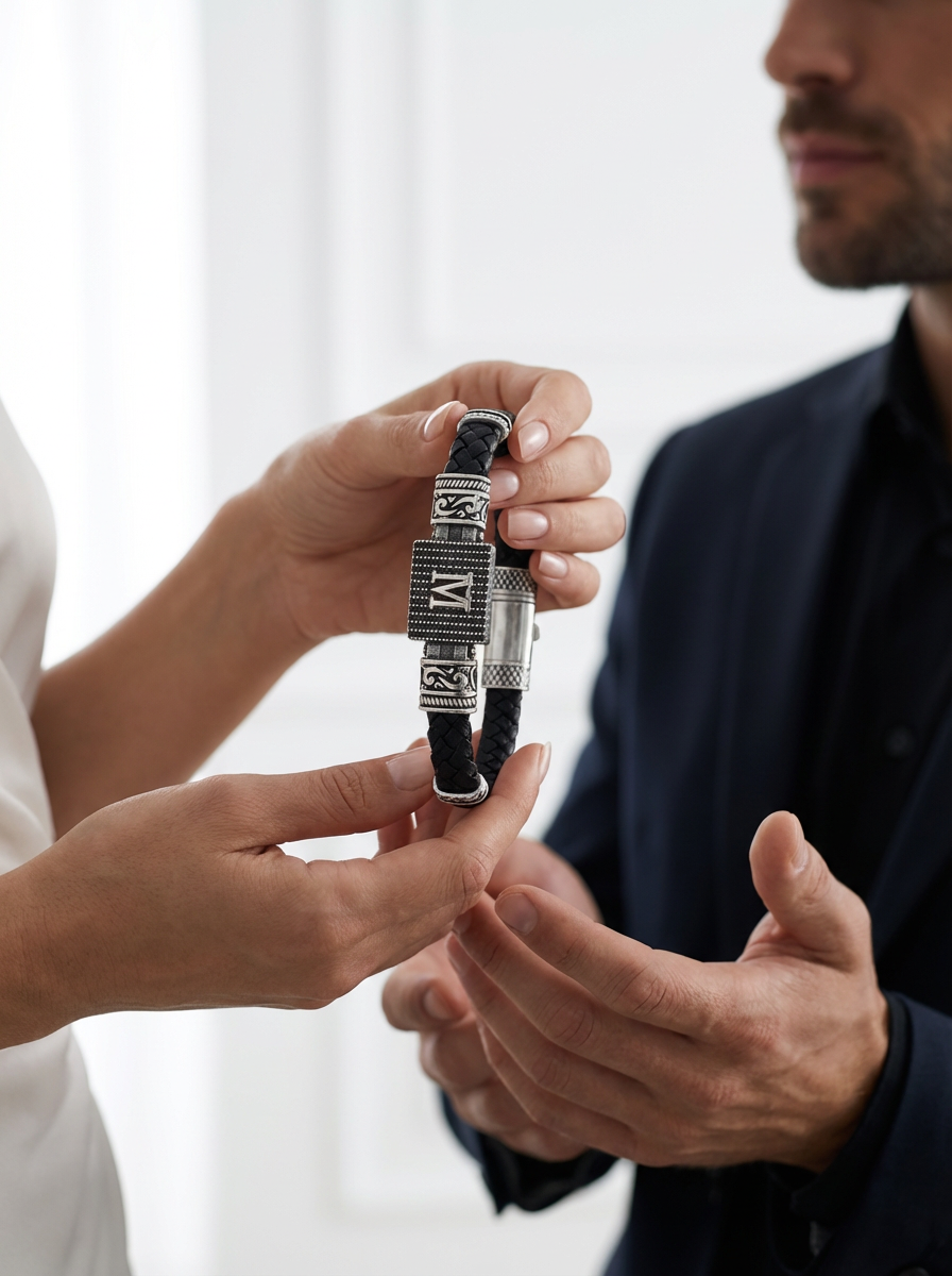 Speciale - Kişiye Özel İtalyan Deri Bileklik