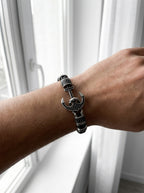 Venedik Ancora - İtalyan Deri Bileklik