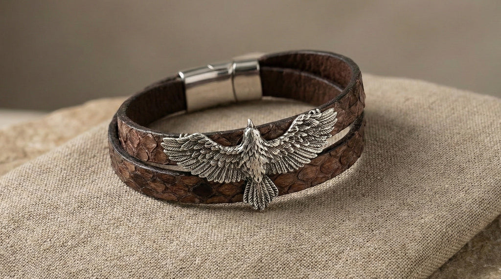 Serpente - Yılan Derisi Bileklik