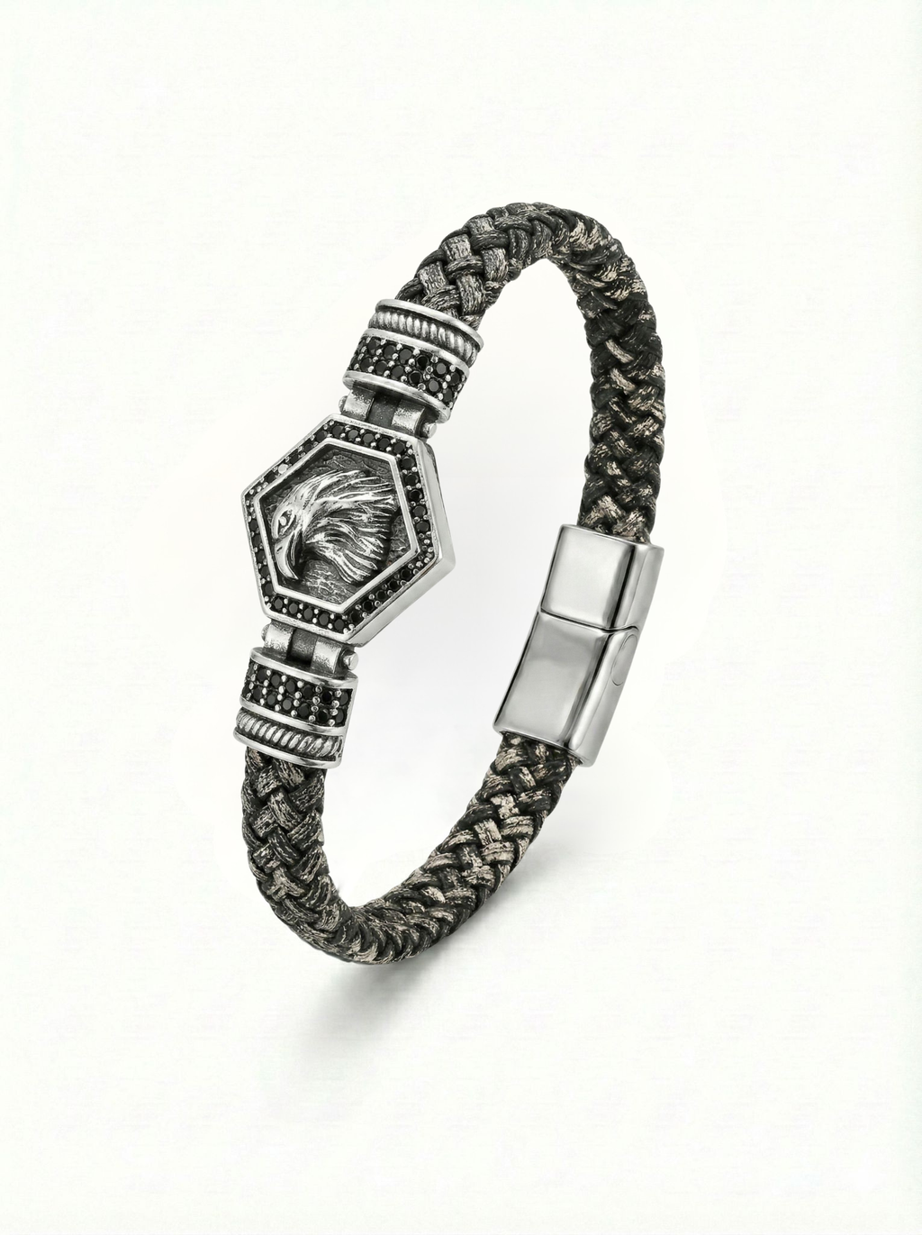 Bergamo Aquila - Hakiki Deri Erkek Bileklik