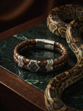 Serpente - İtalyan Yılan Derisi Bileklik