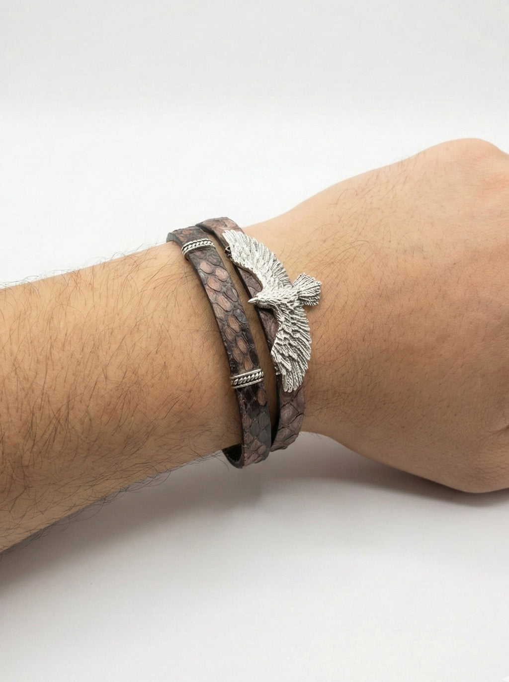 Serpente - Yılan Derisi Bileklik