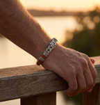 Ancona Rotta - Hakiki Deri Erkek Bileklik