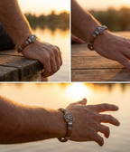 Ancona Rotta - Hakiki Deri Erkek Bileklik