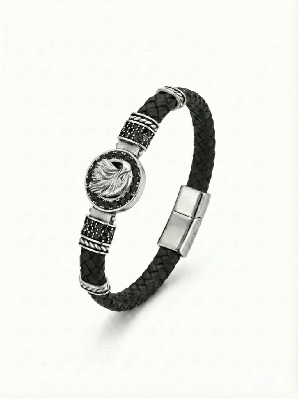 Bergamo Aquila - Hakiki Deri Erkek Bileklik