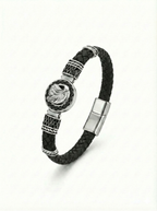 Bergamo Aquila - Hakiki Deri Erkek Bileklik