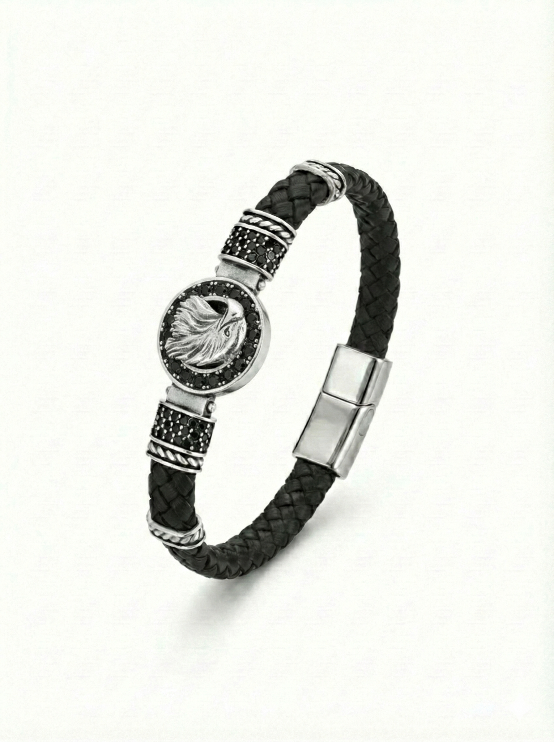 Bergamo Aquila - Hakiki Deri Erkek Bileklik