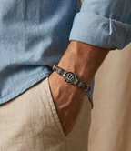 Ancona Rotta - Hakiki Deri Erkek Bileklik