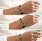 Ancona Rotta - Hakiki Deri Erkek Bileklik