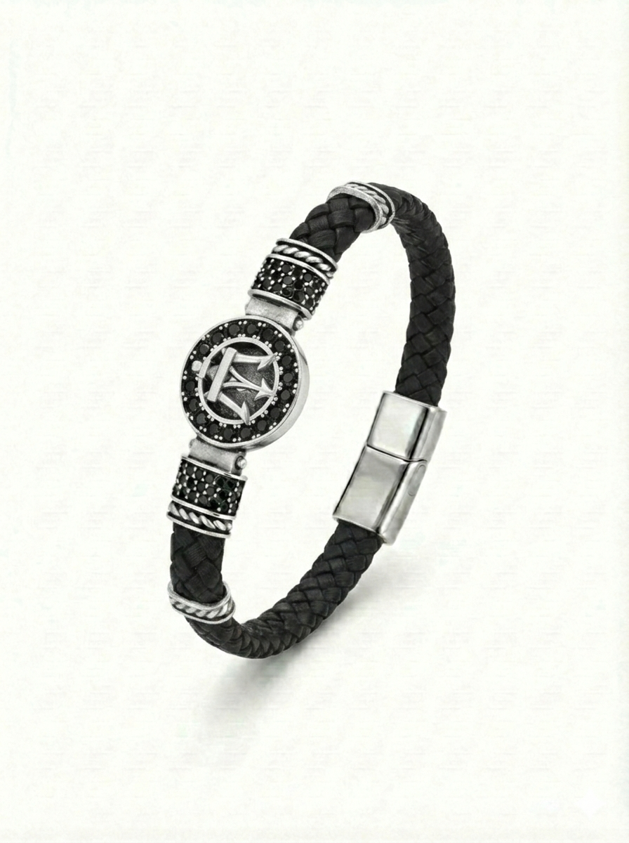 Ancona Rotta - Hakiki Deri Erkek Bileklik