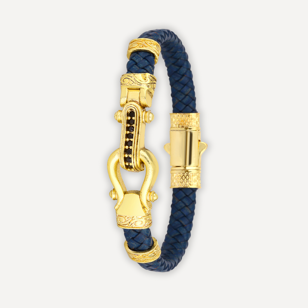 Napoli Manetta - Hakiki Deri Erkek Bileklik