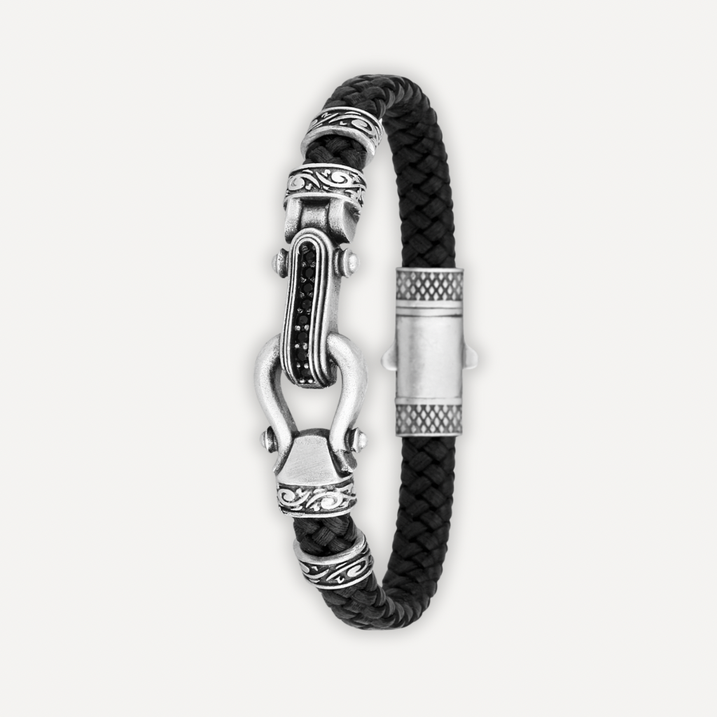 Napoli Manetta - Hakiki Deri Erkek Bileklik