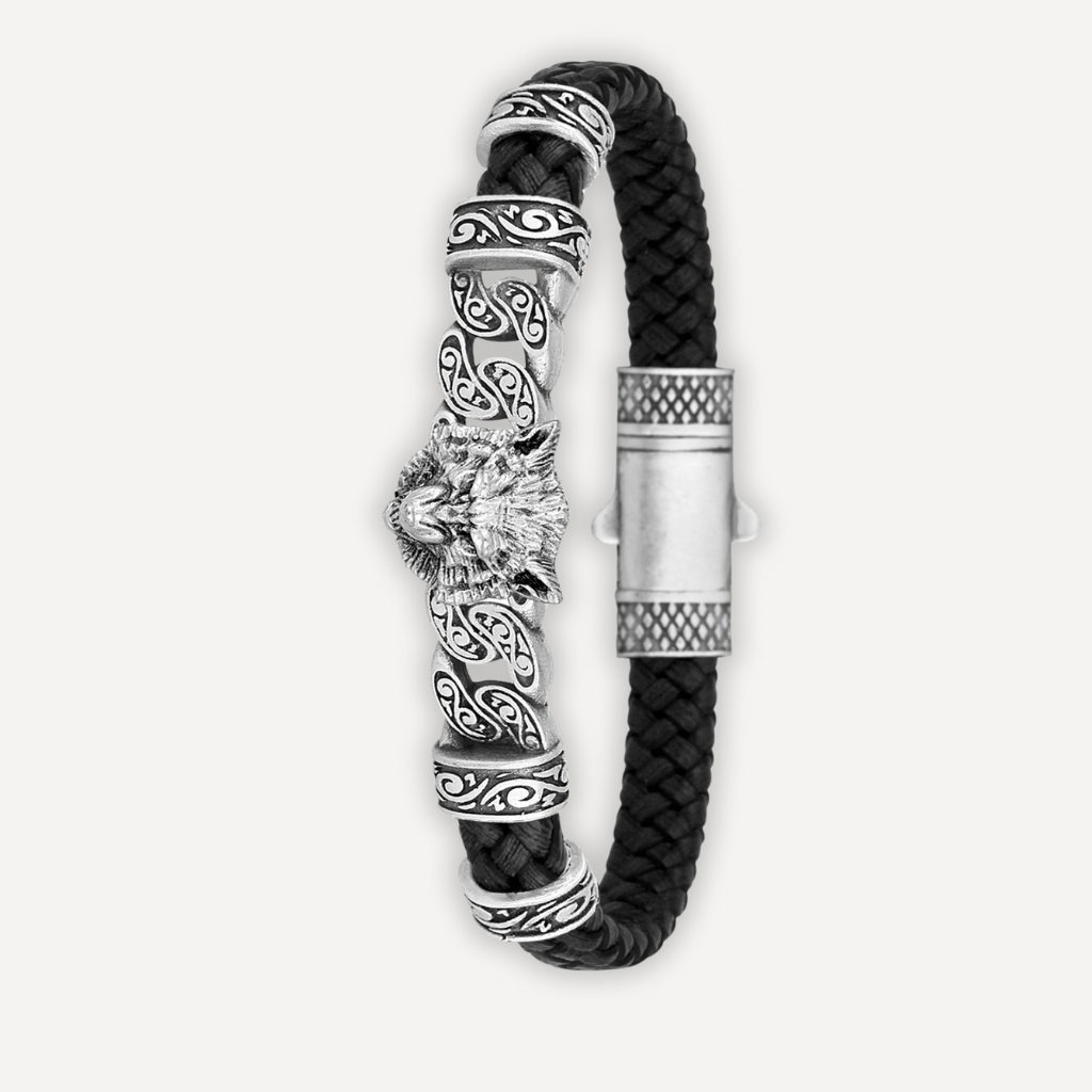 Verona Lupo - Hakiki Deri Erkek Bileklik