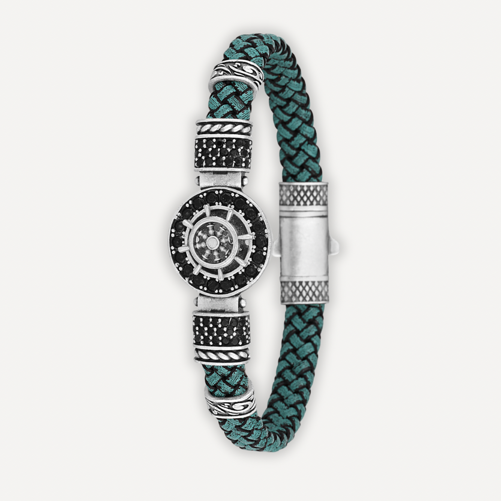 Cagliari Timone - Hakiki Deri Erkek Bileklik