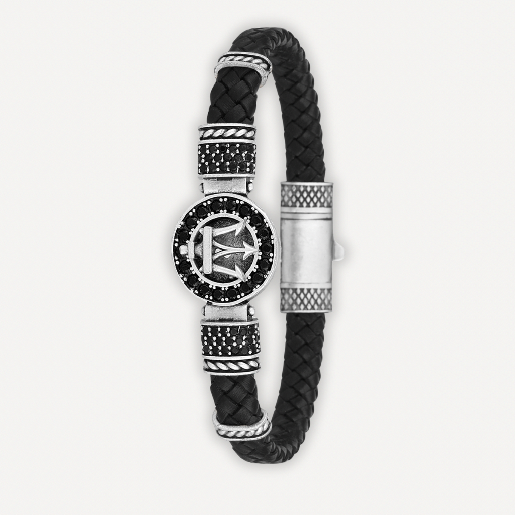 Ancona Rotta - Hakiki Deri Erkek Bileklik