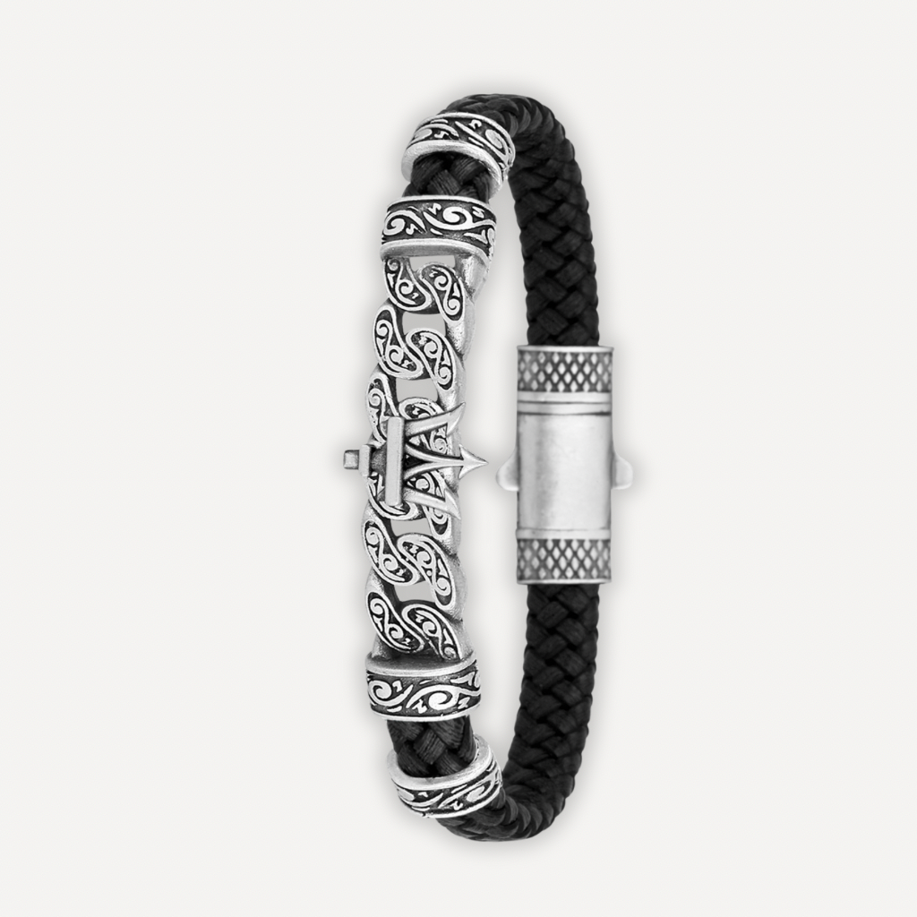 Ancona Rotta - Hakiki Deri Erkek Bileklik