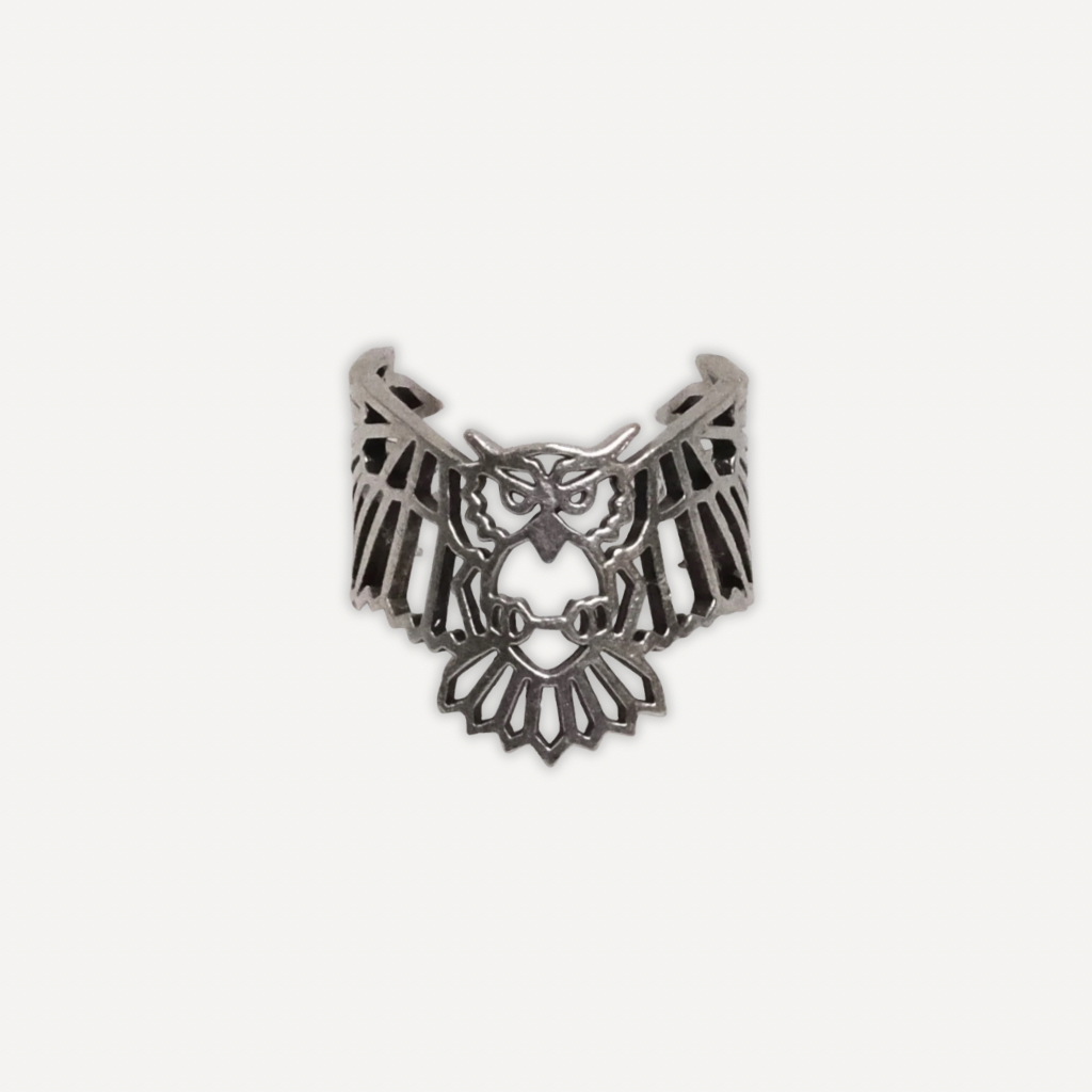 Noctura - Baykuş Figürlü Erkek Yüzük