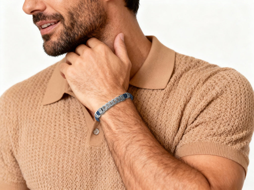 Torino Catena - Hakiki Deri Erkek Bileklik