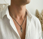 Coltello - Hançer Figürlü Çelik Kolye