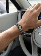 Cenova Bussola - Hakiki Deri Erkek Bileklik