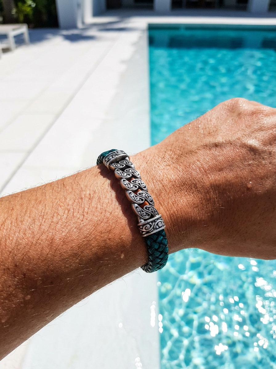 Torino Catena - Hakiki Deri Erkek Bileklik