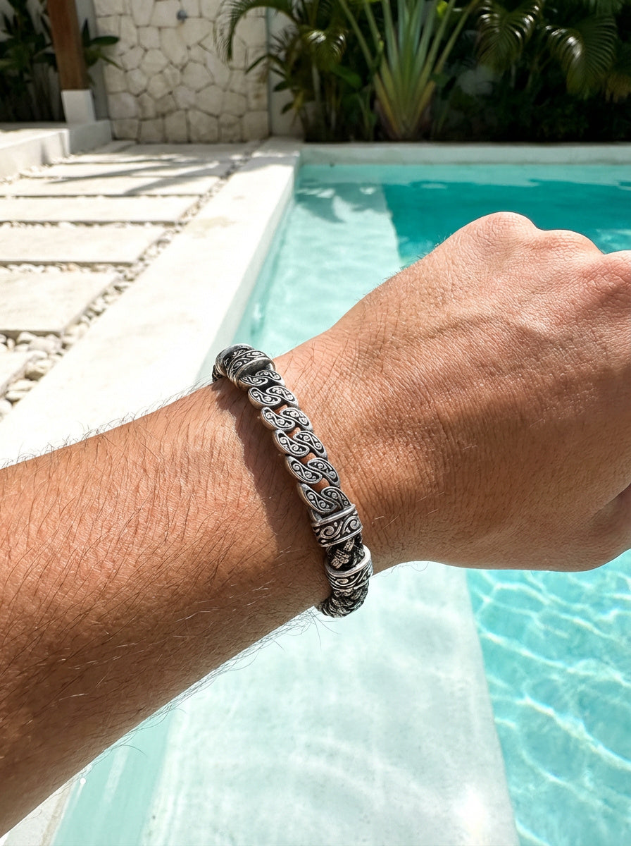 Torino Catena - Hakiki Deri Erkek Bileklik