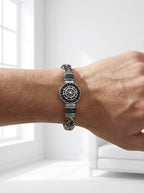 Cagliari Timone - Hakiki Deri Erkek Bileklik