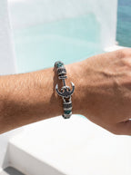 Venedik Ancora - Hakiki Deri Erkek Bileklik