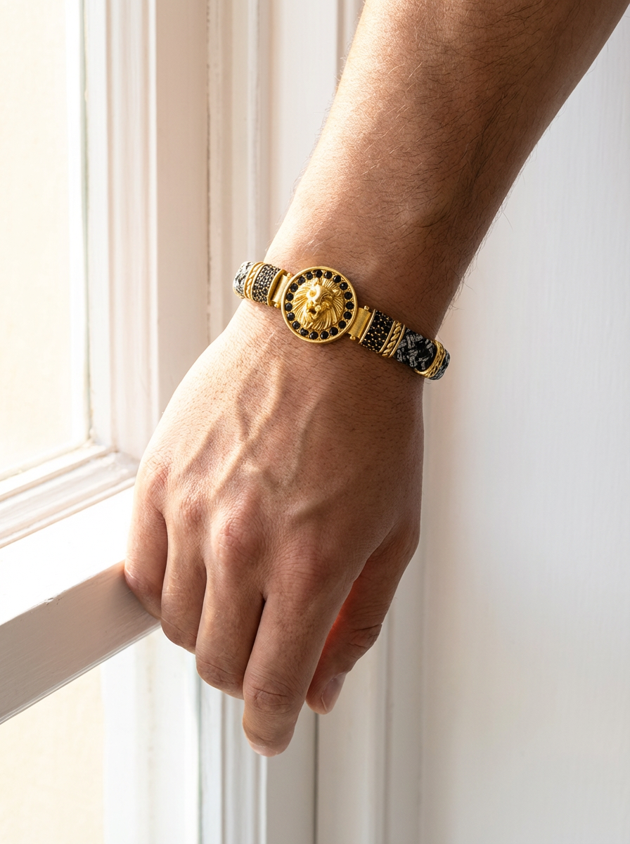 Milano Leone - Hakiki Deri Erkek Bileklik