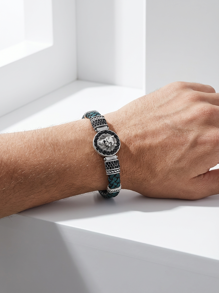 Milano Leone - Hakiki Deri Erkek Bileklik